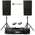 db Technologies B-Hype 15 (Pair) with Stands & Cables