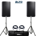 Alto TS312 with Stands & XLR Cables