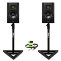Adam Audio T5V with GSM-100 Stands & Cable Package
