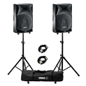 FBT JMaxX 110A (Pair) with Stands & Cables
