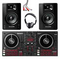 Numark Mixtrack Pro FX + M-Audio BX3 (Pair) w/ Headphones + Cable