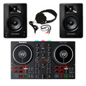 Numark Party Mix II + M-Audio BX4 (Pair) w/ headphones + Cable