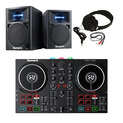 Numark Party Mix II + N-Wave 360 (Pair) w/ Headphones + Cable