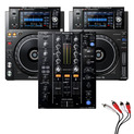 Pioneer DJ XDJ-1000 MK2 and Pioneer DJM-450 Package