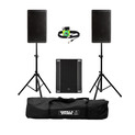 RCF Art 915-A (Pair) + 708AS II Sub w/ Stands, Carry Bag & Cables