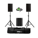 RCF Art 910-A (Pair) + 702AS II Sub w/ Stands, Carry Bag & Cables
