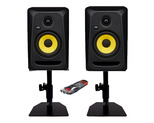 KRK RP5 Classic (Pair) w/ GSM-50 Stands + Cable