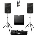 Alto TX310 (Pair) + TX212S w/ Stands, Cables & Carry Bag