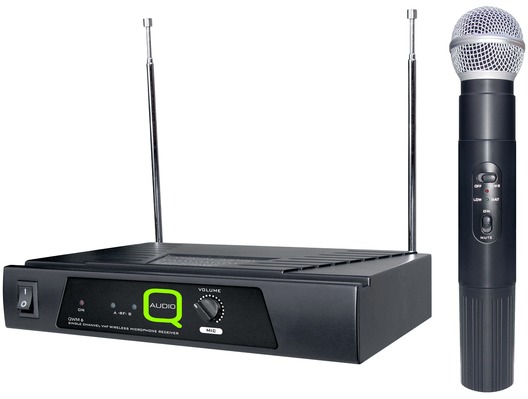 Q-Audio QWM 6 VHF Wireless Mic System (173.8 MHz)